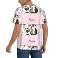 thumbnail image 2 of Fotbe Cute Cats Baseball Jersey Shirt for Men and Women, Casual Short Sleeves Button Down T-Shirt-Medium, 2 of 9