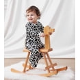 thumbnail image 3 of Aideaone Baby Footed Pajamas Long Sleeve Zipper One-Piece Footie Sleeper for Girls Boys Infant 0-12 Months, 3 of 8