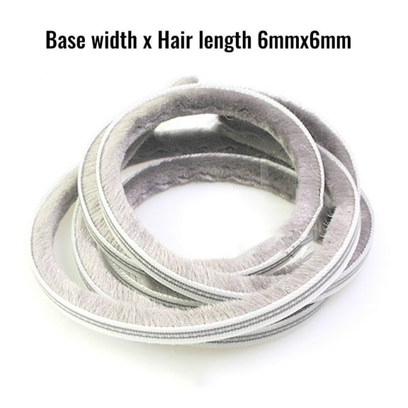 Premium Draught Excluder for Casement Sliding Doors 10M Hairy Seal Brush Pile