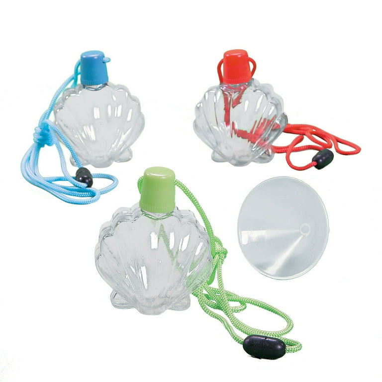 Sea Shell Sand Art Bottle Necklaces, Craft Supplies, Containers