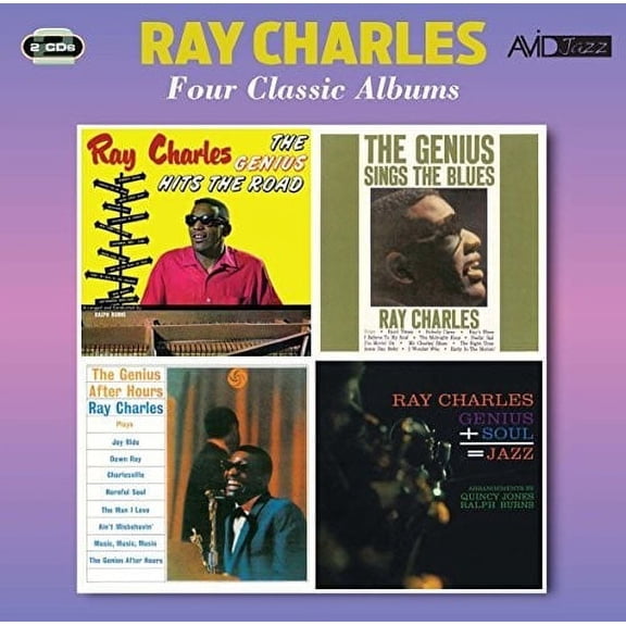 Ray Charles - Genius Hits The Road / Genius Sings The Blues - Music & Performance - CD