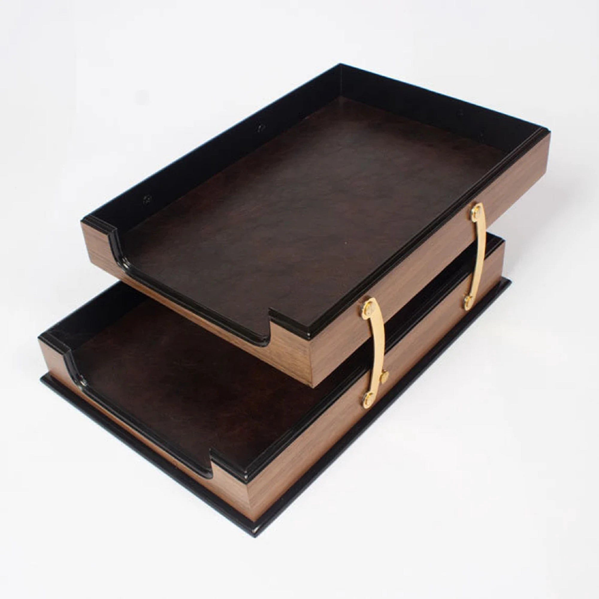 Desk Organizers - Desk Accessories - Leather Desk Organizer - Bonded Leather Desk Set - Home Office Accessories - Desk Supplies - Leather Desk Set - Office Accessories - 12 PCS