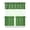 Watermelon, variant on Celestial Gothic Kitchen Curtains Set - 3 PC Sun Moon Astrology Print Tier Curtains with Valance, Starry Night Farmhouse Rod Pocket Window Panels 54x18 & 27.5x24 Inch