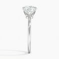 thumbnail image 3 of First Jewelry 14K White Gold Plated Wedding Rings - 1.9 Ct Marquise Cut Moissanite Solitaire Engagement Rings - Gorgeous Anniversary Gifts for Women - Prong Set Wedding Bands, 3 of 3