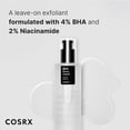 thumbnail image 2 of Exfoliante tónico COSRX con niacinamida 2% + BHA 4% para puntos negros, 100 ml, 2 of 7