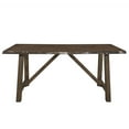 thumbnail image 1 of Topline Home Furnishings Table en bois massif bord vivant, 1 of 6
