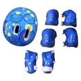 thumbnail image 2 of Casco de bicicleta para niños, resistente, transpirable y cómodo, ideal para patinar. Azul, 2 of 7
