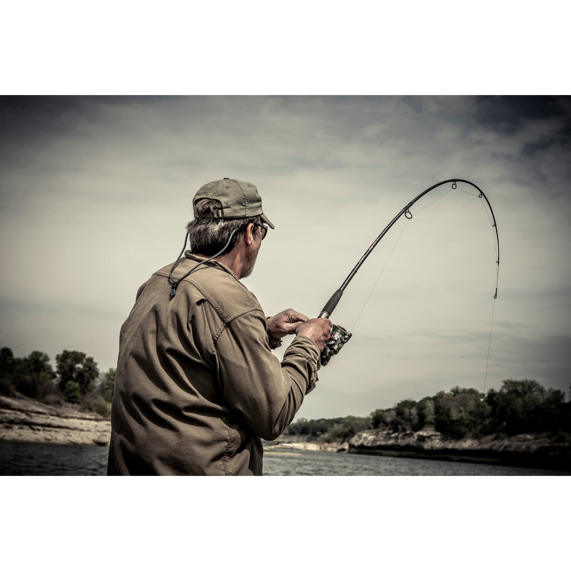 Inshore Select Spinning Rod Black/Red 7'6 : : Sports & Outdoors
