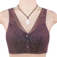 thumbnail image 5 of Eashery Bras for Women O-Neck Soft Underwear Women A 38, 5 of 5