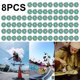 thumbnail image 5 of 10pcs 608rs ABEC-9 Cojinete bolas Scooter Cojinetes profunda en miniatura (Verde), 5 of 7
