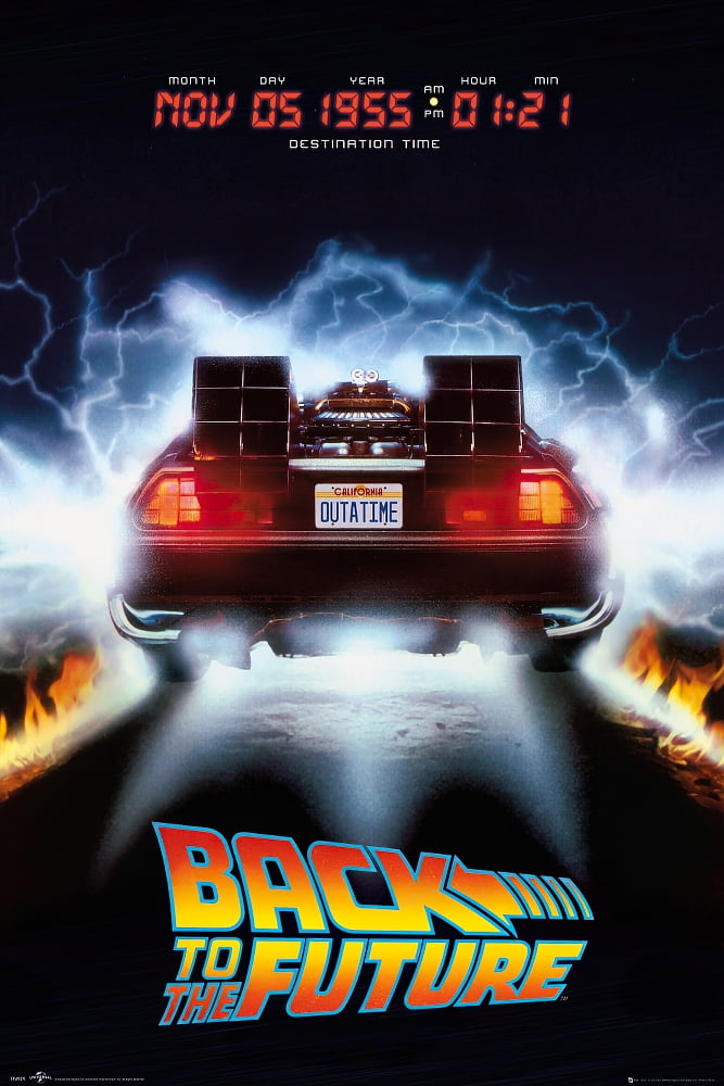 24" X 36" Great Scott! - Delorean Details about   Back To The Future Framed Movie Poster