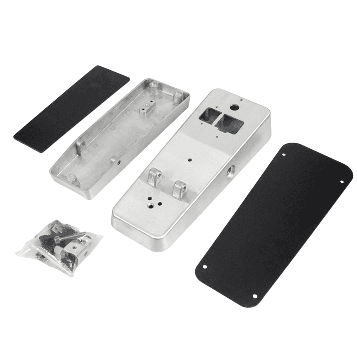 Guitar Effects Pedal Enclosure Foot Control Plain Aluminium Box for Band DJ Guitar Lover GEP-2 GEP2
