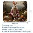 thumbnail image 5 of Easter Square Desk Pad Mouse Mat Gaming Mousepad, 8.3x9.8 Inch, Non-Slip Rubber Bottom, Printed, Suitable for Office and Gaming, 5 of 6