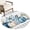 Gray, variant on Small Round Rug 3Ft, Blue White Pumpkin Fall Non-Slip Washable Circle Rugs Carpet, Thanksgiving Eucalyptus Blue Plaid Indoor Outdoor Rug Floor Mats Throw Runner for Bedroom Living Room Bathroom