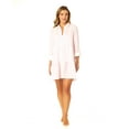 thumbnail image 2 of Women's Button Front Long Sleeve Tiered Dress Cover Up, 2 of 4