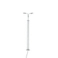 thumbnail image 2 of Inteprter Modelo de lámpara de vía férrea, musgo, micropaisaje, exterior, tamaño pequeño, LED, poste de luz de Metal, patios, jardín, patio de Artesanía Gris (luz cálida) Inteprter HA064535-04, 2 of 6