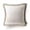 Off White, variant on Pack of 2 Farmhouse Modern Fall Decorative Throw Pillow Covers Burlap Linen Trimmed Outdoor Pillows Tailored Edges