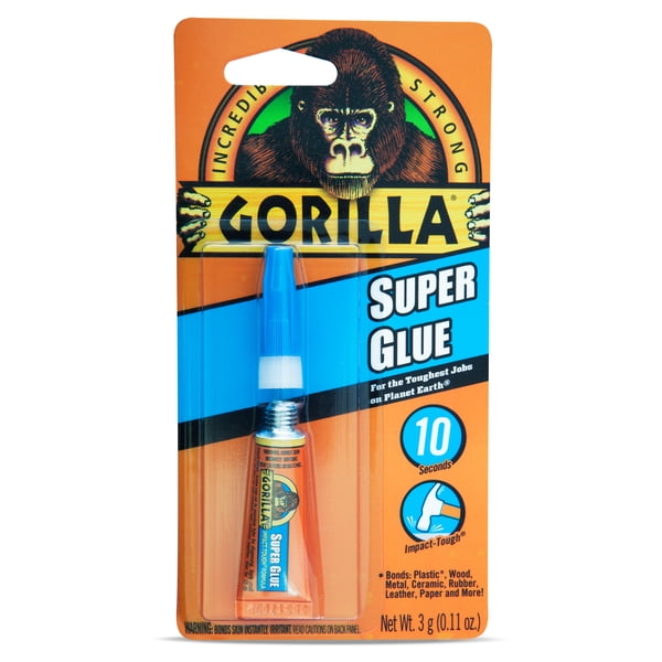 Gorilla 50002- Original Glue, 2 oz, Brown 