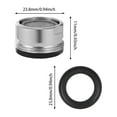 thumbnail image 3 of Justharion 4pcs/set Faucet Aerator For Water Saving Environmental Friendly Reduce Plastic Waste Easy 【24mm】 1Set, 3 of 6