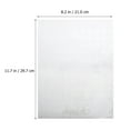 thumbnail image 2 of UPGRATOR Ensemble de 10 Feuilles Épaisses de Laminage pour Protection de Couverture Photo Plastique Transparent, 2 of 4