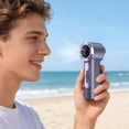 thumbnail image 6 of HHGBAD High-Speed Portable Handheld Fan, 199 Adjustable Speeds for Maximum Airflow, USB Rechargeable Mini Fan, Perfect for Outdoor Activities and Hot Days, Ideal for Adults, 6 of 6
