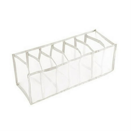 

Underwear Drawer Organizer 6/7/11 Cell For Bras Socks Underwear Beige 7 Grids