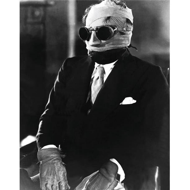 Collection Everett EVCMCDINMAEC001H l'Homme Invisible Claude Rains 1933 Photo Print, 8 x 10
