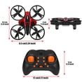thumbnail image 3 of YouLoveIt Mini Drone for Kids, Radio Control Quadcopter 2.4G RC Quadcopter Portable Mini Toy Drone Easy to Fly Drone with 3D Flip Headless Mode, 3 of 9