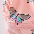 thumbnail image 2 of Children's leisure spring and autumn 2-piece leisure suit baby clothes girl printed clothing suit 1-4 years old., 2 of 4