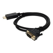 AddOn 6ft HDMI 1.3 to VGA Cable Black HDMI2VGAMM6