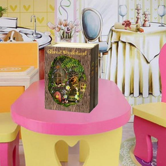BELOVING Miniature Dollhouse DIY Simulation Shop Building Model for Boy Birthday Gift