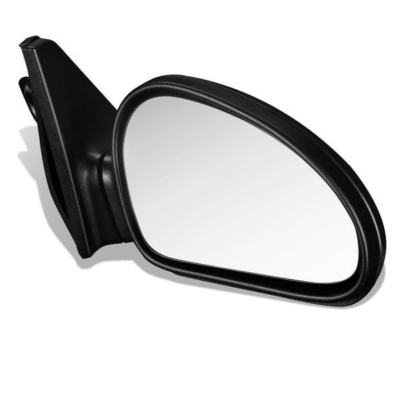 DNA Motoring OE Style Manual Rh Right Side Door Mirror Compatible with 1998-2003 Ford Escort