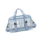 thumbnail image 4 of Bolso tote transparente de PVC con correa ajustable para el hombro, ideal para deportes y viajes de negocios. Azul, 4 of 9