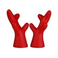 thumbnail image 1 of Thinsony 2pcs Antlers Sticker Easy To Install Christmas Car Sticker With Waterproof Antlers Cute Stylish Red large 1Set, 1 of 6