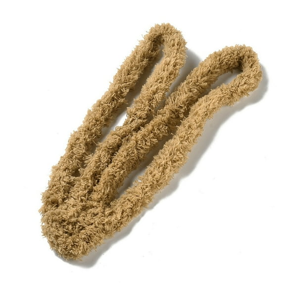 Polyester Plush Sticks Chenille Stems Pipe Cleaner for Doll Making BurlyWood 1400x17mm