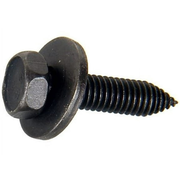 Hillman 881161 M6-1.00 x 25mm Steel Coarse Metric Hex Body Bolt Black