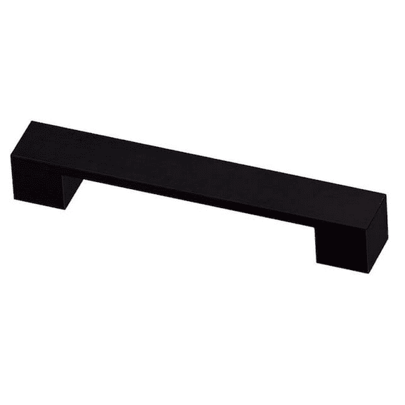 Liberty P28925-FB Stratford Square 5 1/16" Matte Black Cabinet Drawer Pull