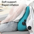 thumbnail image 4 of Adjustable Inflation Lumbar Pillow Travel Pillows For Long Journeys Office Use, 4 of 15