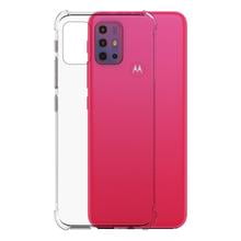 Funda Hibrida Transparente Molan Cano Para Motolora Moto G20 Mas Mica 9D 2pz