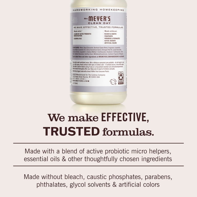 Mrs. Meyer's Probiotic Daily Shower Spray, Lavender, 16 Fl Oz photo 4