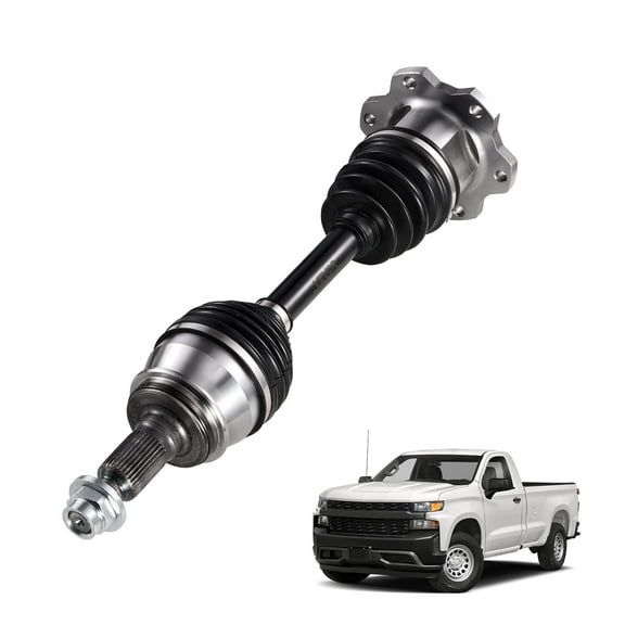 VEVOR CV Axle Shaft Assembly, Front Left or Right Side (Driver or Passenger Side), Automotive Replacement CV Joint Axle Compatible with 1999-2006 Chevrolet Silverado 1500, Alloy Steel & Carbon Steel