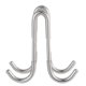 thumbnail image 3 of Double Sides Hanging Hook Over the Door Hook Towel Hook Glass Door Hanger, 3 of 3