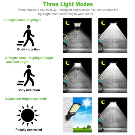 

EEPHO LED Solar Wall Light Motion Sensor Outdoor Garden Security Yard Lamp