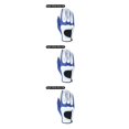 thumbnail image 1 of Eigraketly 1 guante de golf para hombre, guante de golf antideslizante, manopla deportiva elástica de microfibra, derecha, blanco azul, ML Type1 NO1 Eigraketly CBP020542, 1 of 6