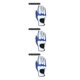 thumbnail image 2 of Eigraketly 1 guante de golf para hombre, guante de golf antideslizante, manopla deportiva elástica de microfibra, derecha, blanco azul, ML Type1 NO1 Eigraketly CBP020542, 2 of 6