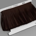 thumbnail image 2 of Expo Int'l 5 Yards of 6" Premium Vegan Leather Fringe Trim, 2 of 5