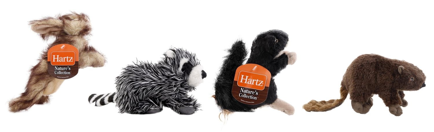 Jouet pour chien Hartz Nature's Collection Animals Un jouet en peluche qui offre confort et sécurité.