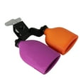 thumbnail image 3 of Instrument Bicolor Cowbell for Drum Set High and Low Tones Midium Size Double Mounted Bell Kit   Percussion Instruments, 3 of 7