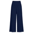 thumbnail image 6 of TaTaai Womens High Waist Wide Leg Yoga Pants with Pockets Loose Casual Trousers Bottoms for Daily Gym Summer, 6 of 9