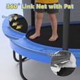 thumbnail image 6 of 6FT Small Trampoline for Kids with Basketball Hoop, SHINPT Indoor & Outdoor Trampoline with Safety Enclosure Net, Heavy-Duty Jumping Mat and No-Gap Design, Mini Trampoline for Boys & Girls Ages 3+, 6 of 9